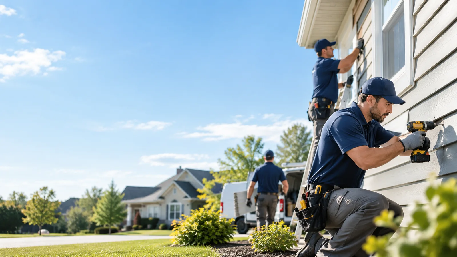 Cracked Siding Repair in Ashville, OH